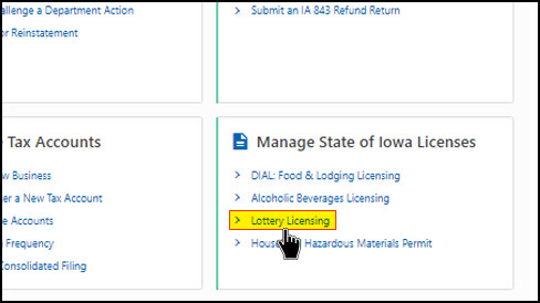 GovConnectIowa screenshot